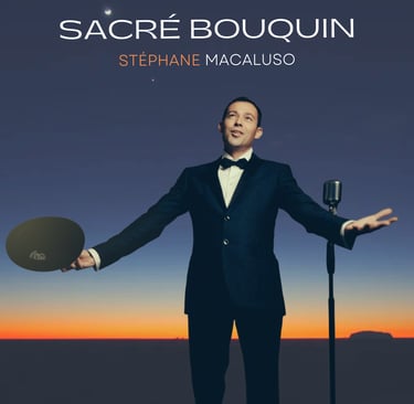 Sortie du premier single Sacré bouquin de Stéphane Macaluso le 28 mars 