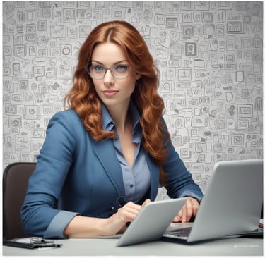 macbook pro on brown wooden table