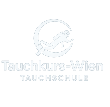 Tauchkurs Wien Weiss Logo