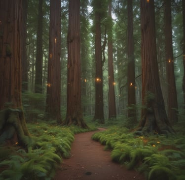 A small, round robot with a smooth white surface and blue accents operates a blue laptop on a sleek, floating platform. The robot has glowing eyes and an antenna on its head, with an 'AI' emblem on its front.