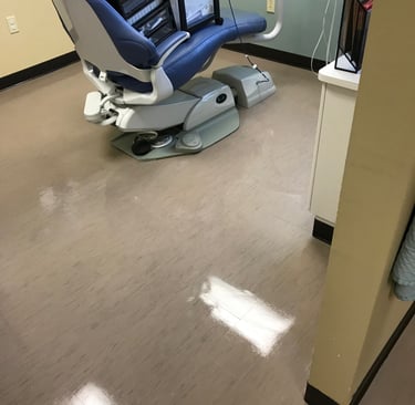 "Tile stripping and waxing South Daytona Beach by TEC Floor Services."