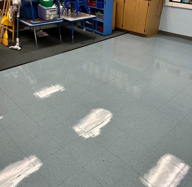 VCT Floor Refinishing in Daytona Beach, FL
