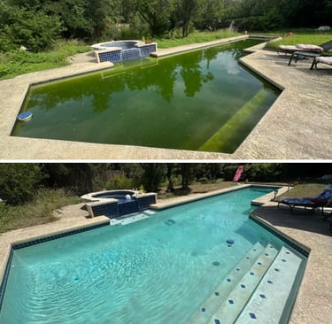 Green to Clean - Before & After