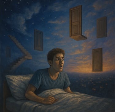 Descubra como os sonhos lúcidos revelam que a realidade pode ser apenas outra camada de sonho.