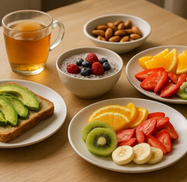 Café da manhã saudável