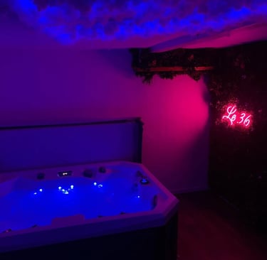 Love room avec jacuzzi privatif à Genève