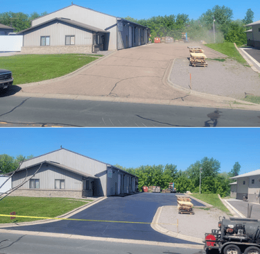 before-and-after-of-a-commercial-seal-coating-project