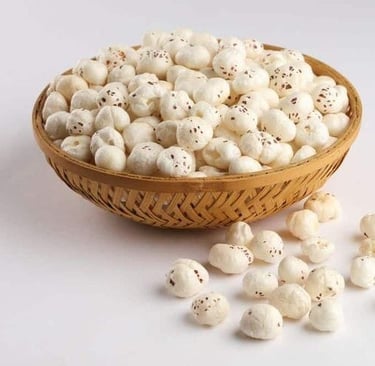 Premium quality organic makhana (foxnuts) for export – crunchy and nutritious