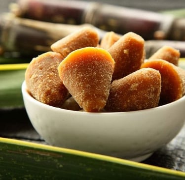Organic jaggery exporter from India – natural and chemical-free sweetener.