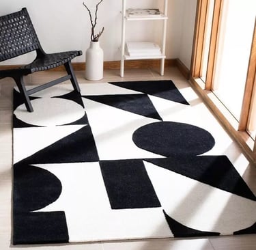 Handcrafted rugs and carpets adding warmth and elegance to spaces.