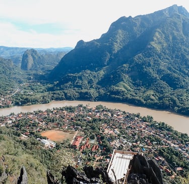a river and a mountain
