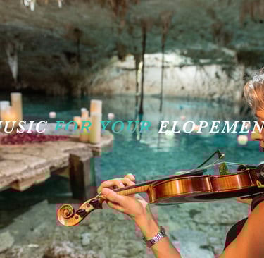 Elopement Music Riviera Maya