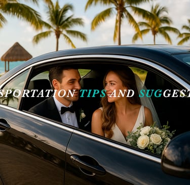 Transporation Tips and Suggestions Wedding Riviera maya