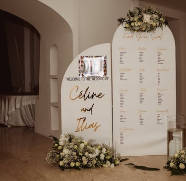 allestimento matrimonio 