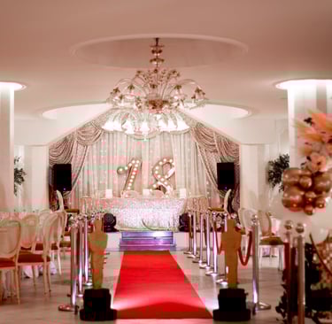 allestimento sala 18esimo