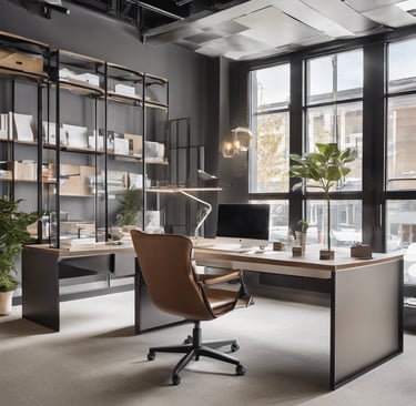 Bureau de direction design et moderne 
