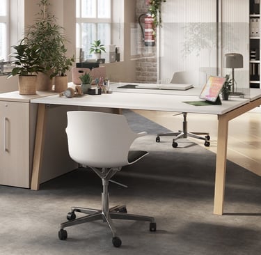 Bench pietement bois design