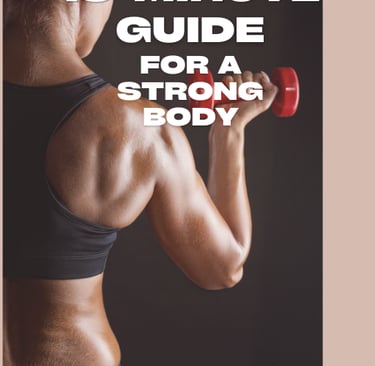 a woman with a dumbbell in her hand 