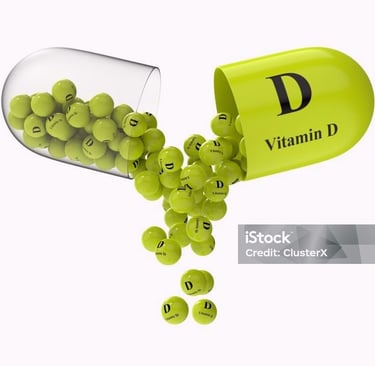 a bottle of vitamin d