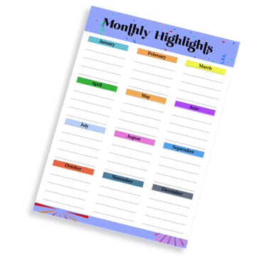 a highlight planner