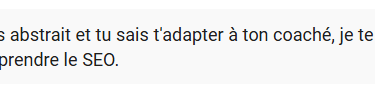 avis sur mon coaching seo