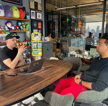 Ronsley Vaz and Gary Vaynerchuk