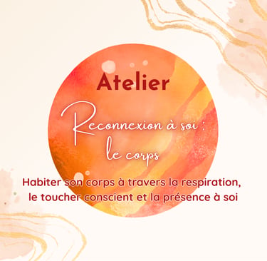 Eclaireuse Claire Samain Atelier Reconnexion à soi Le corps Aywaille