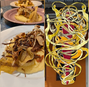 second pairing art and food
