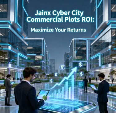 Jainx Cyber City Commercial Plots ROI