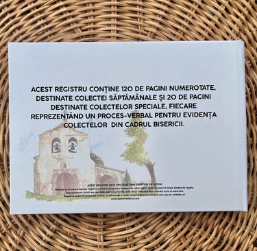 registru procese verbale colecte biserica