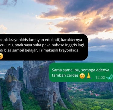 ulasan pembeli mengenai produk yang dsampaikan melalui pesan singkat