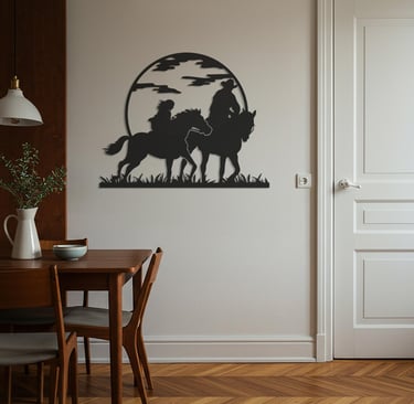 Modern metal wall art, contemporary home decor pieces