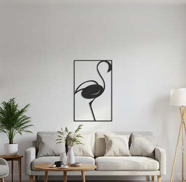 Modern metal wall art, contemporary home decor pieces