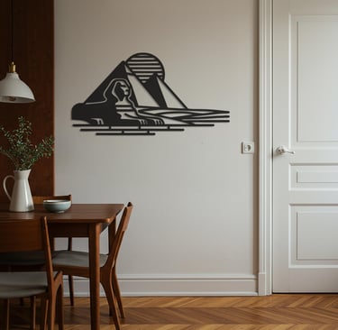 Modern metal wall art, contemporary home decor pieces