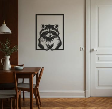 Modern metal wall art, contemporary home decor pieces