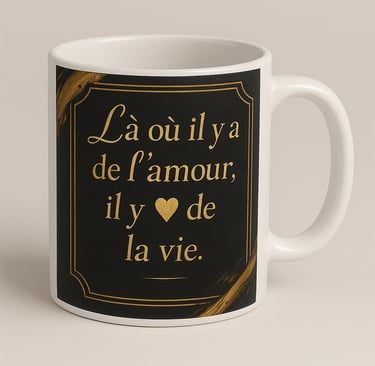 Mug personnalisee