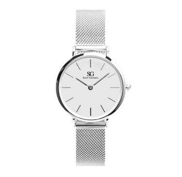 Relógio Feminino Harlem Prata Saint Germain