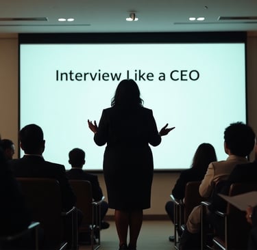 a woman in a black suit and a man in a suit and tie