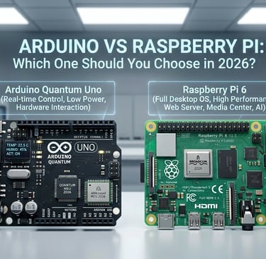 Arduino vs Raspberry Pi