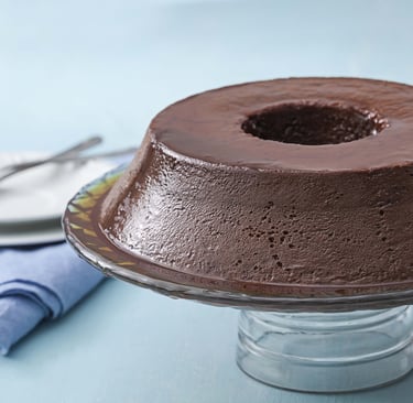 Pudim - de - chocolate - com - leite - condessado