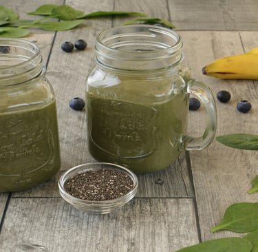 Smoothie - Verde - Energizante - sucos - natural