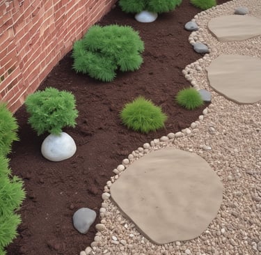 a blue sky and some green leaves and branches