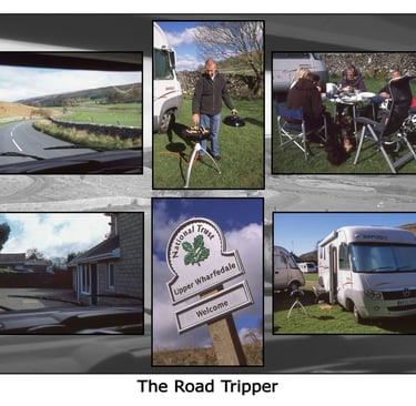 Travel, motor homing, people enjoying themselves