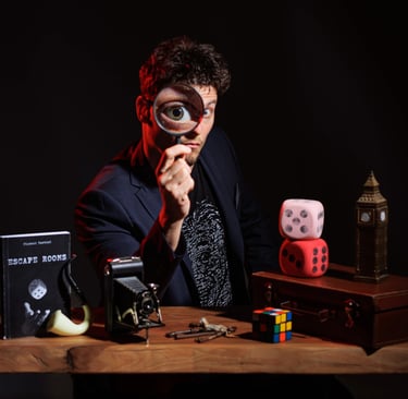 Escape rooms - Florent Barthel par Patricia Bassen.