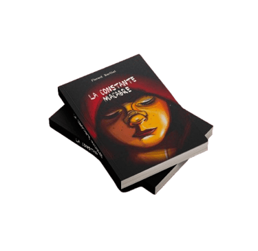 Mockup roman broché La Constante Macabre - Florent Barthel, auteur.