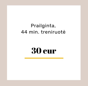 prailginta ngr treniruote