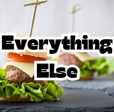 big hamburger with tomato and lettuce
