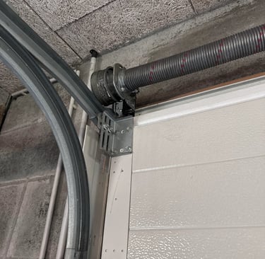 mécanisme de porte de garage