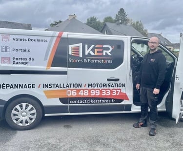 vehicule ker'stores et fermetures reparation a Rennes et a proximité