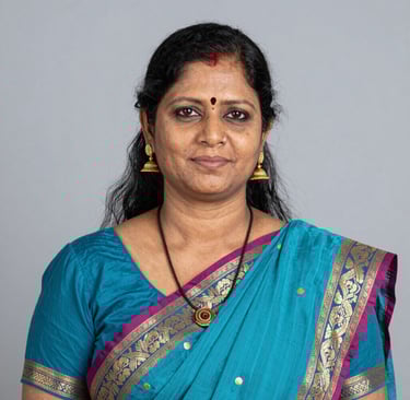 woman wearing black crew-neck shirt